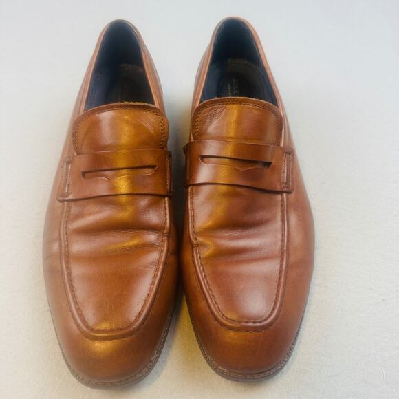 Cole Haan Grand 360 Men\'s 12M Brown Leather Penny Loafers Slip On Dress Preppy main image 15